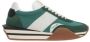 Tom Ford Groene lage sneakers met contrastband Multicolor Heren - Thumbnail 1