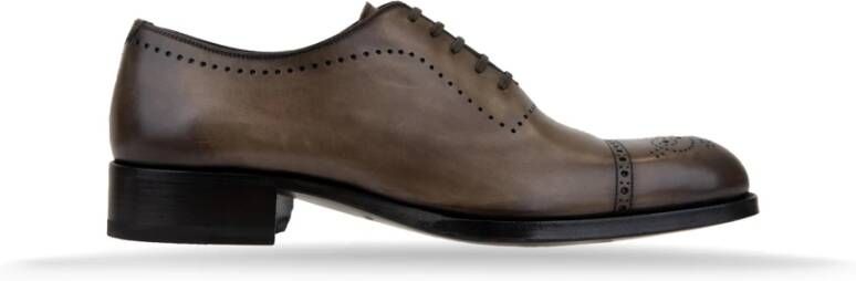 Tom Ford Heren leren veterschoenen Brown Heren