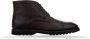 Tom Ford Heren Leren Veterschoenen Hoge Schoenen Brown Heren - Thumbnail 1