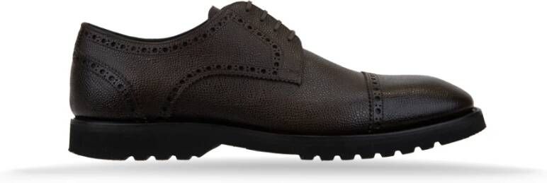 Tom Ford Heren Veterschoenen van Leer Brown Heren