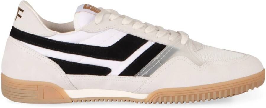 Tom Ford Lage sneakers met suède inzetstukken White Heren