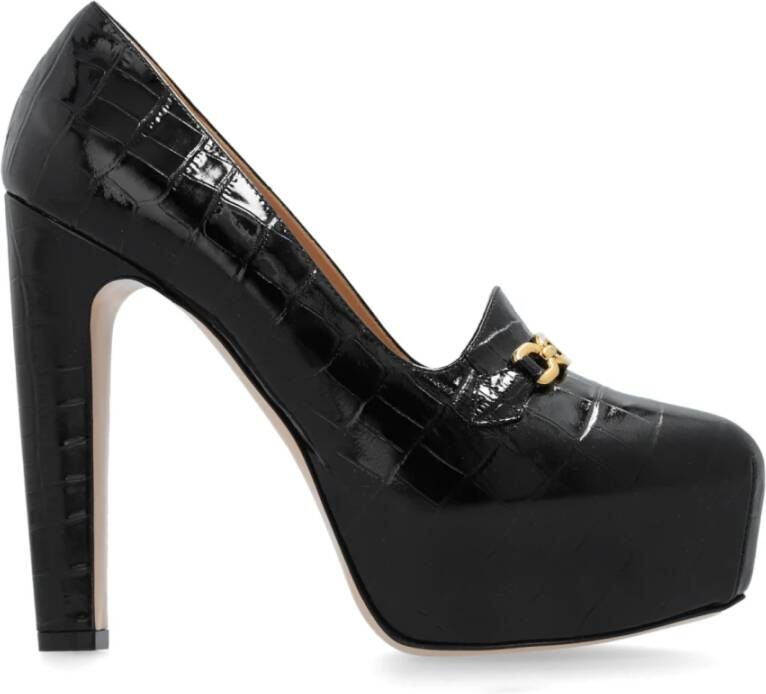 Tom Ford Leren hakken schoenen Black Dames