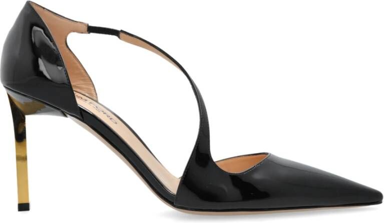 Tom Ford Zwarte Slip-On Stiletto Hakken Black Dames