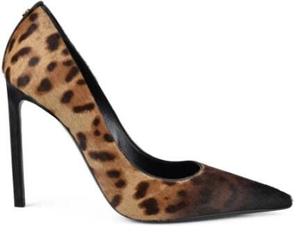 Tom Ford Luipaardprint Leren Pumps Beige Dames