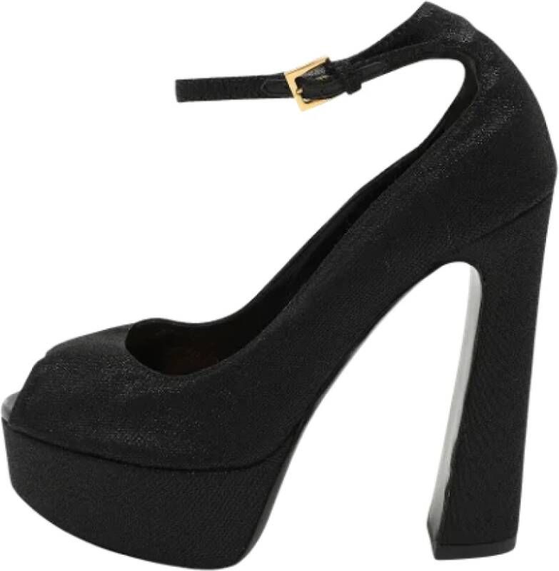 Tom Ford Pre-owned Fabric heels Black Dames