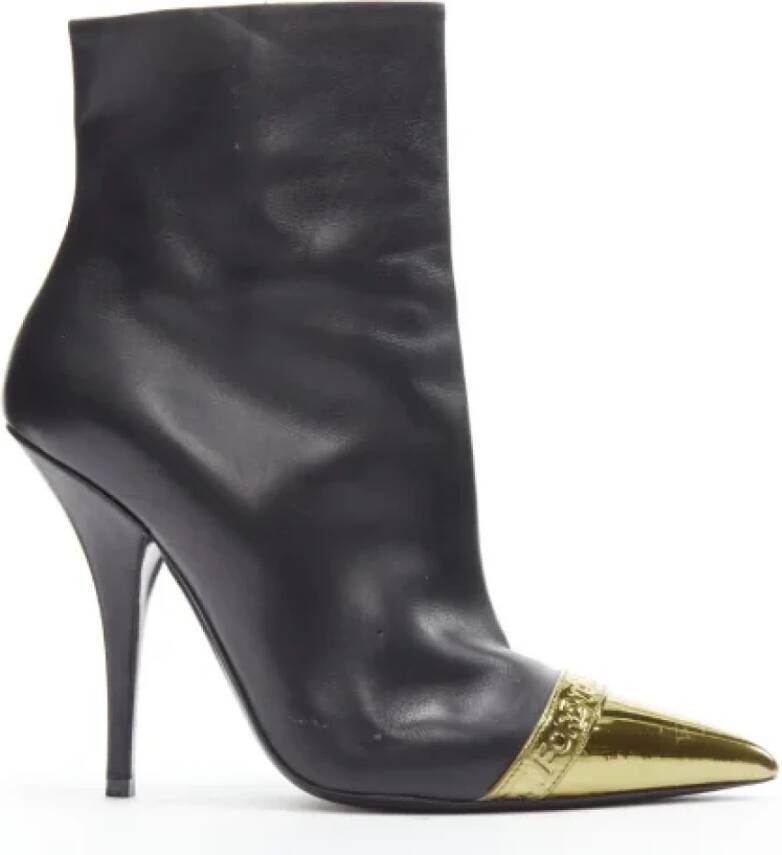 Tom Ford Pre-owned Leather boots Black Dames