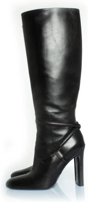 Tom Ford Pre-owned Leather boots Black Dames