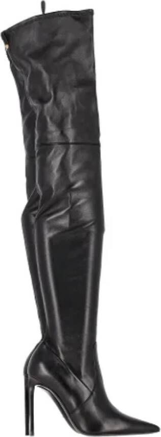 Tom Ford Pre-owned Leather boots Black Dames