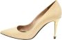 Tom Ford Pre-owned Leather heels Beige Dames - Thumbnail 1