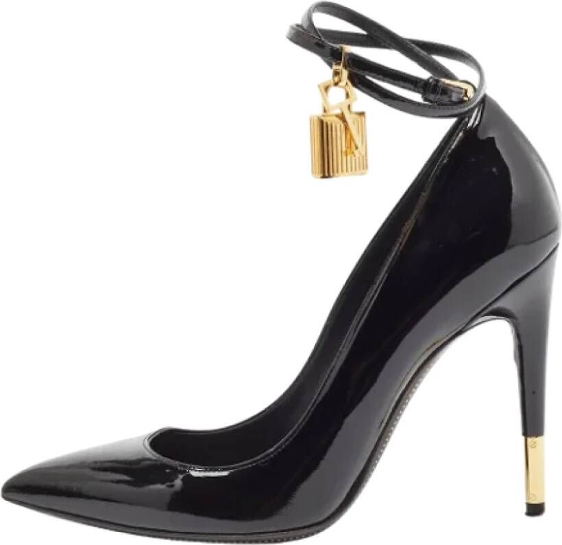 Tom Ford Pre-owned Leather heels Black Dames