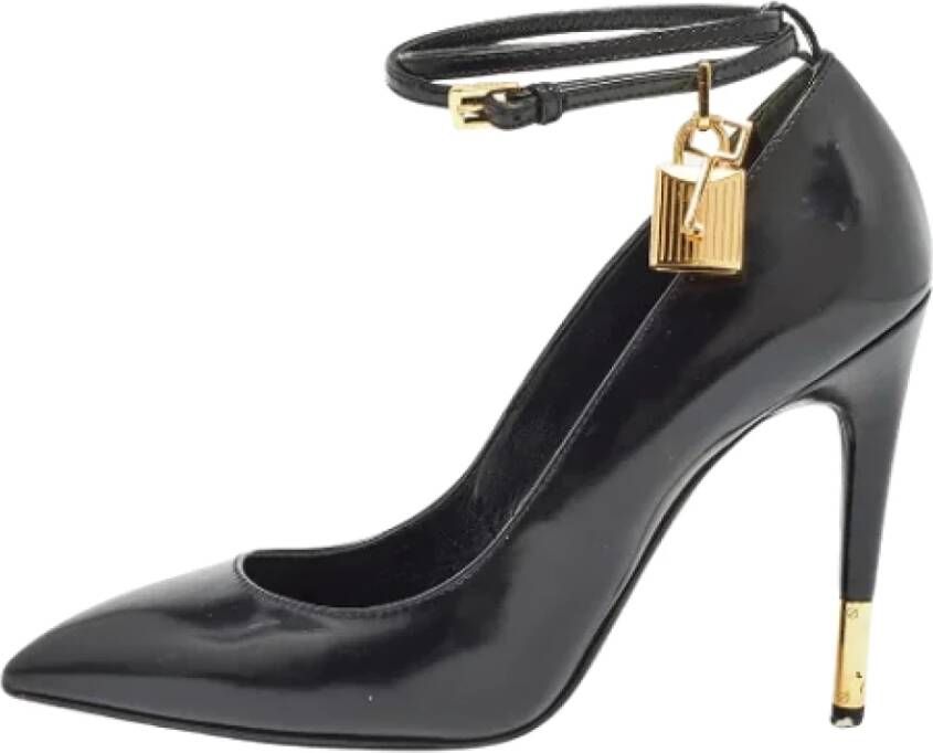 Tom Ford Pre-owned Leather heels Black Dames