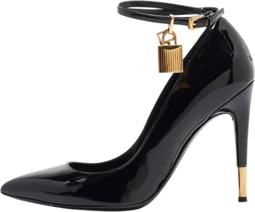 Tom Ford Pre-owned Leather heels Black Dames