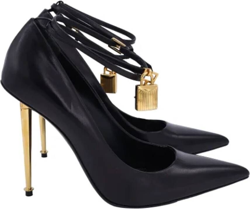 Tom Ford Pre-owned Leather heels Black Dames