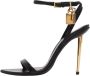 Tom Ford Pre-owned Leather sandals Black Dames - Thumbnail 1