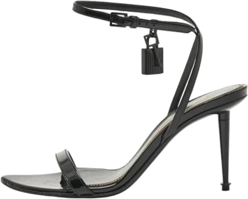 Tom Ford Pre-owned Leather sandals Black Dames