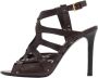 Tom Ford Pre-owned Leather sandals Brown Dames - Thumbnail 1