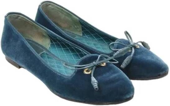 Tom Ford Pre-owned Platte schoenen Blue Dames