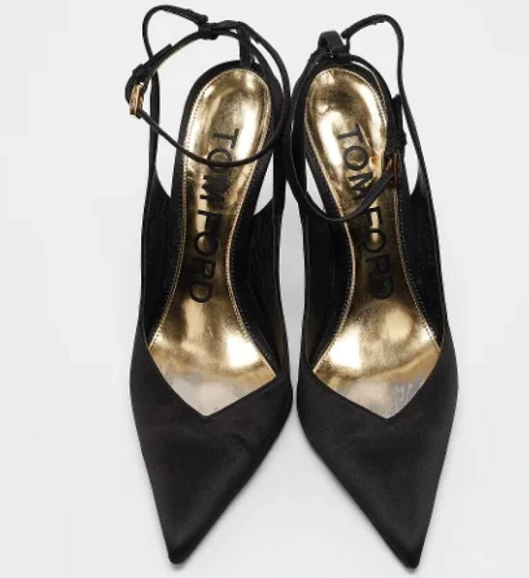 Tom Ford Pre-owned Satin heels Black Dames