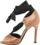 Tom Ford Pre-owned Satin heels Yellow Dames - Thumbnail 1