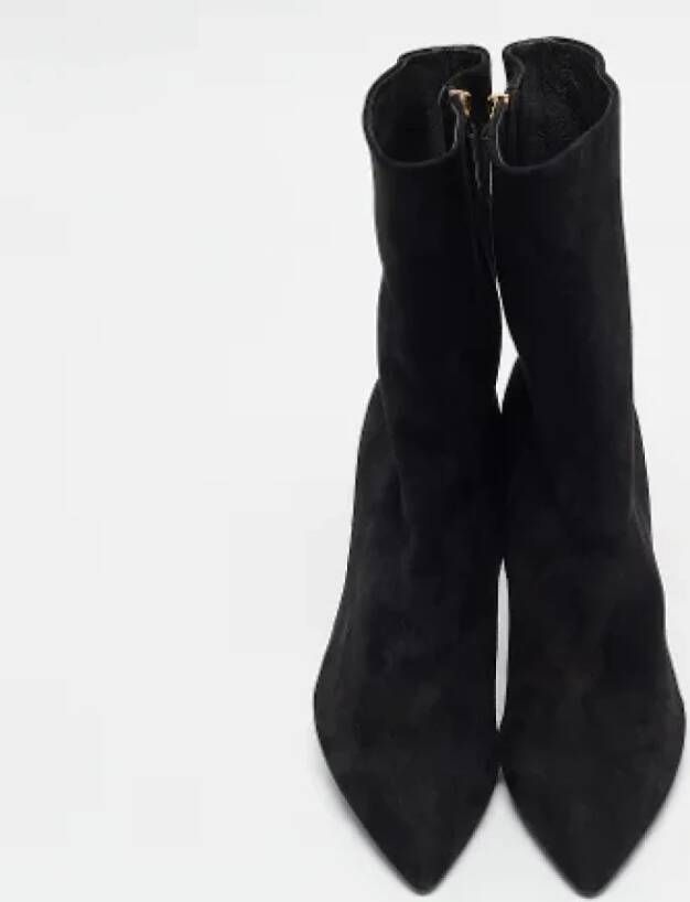 Tom Ford Pre-owned Suede boots Black Dames