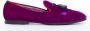 Tom Ford Pre-owned Velvet flats Purple Heren - Thumbnail 1