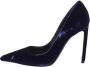 Tom Ford Pre-owned Velvet heels Blue Dames - Thumbnail 1