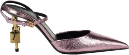 Tom Ford Python Slingback Stiletto Pumps Pink Dames