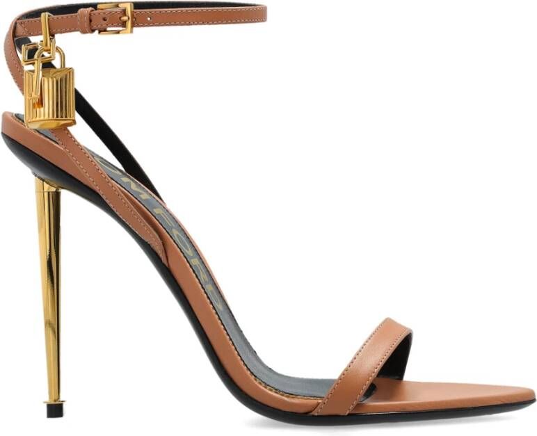 Tom Ford Sandalen met hak Beige Dames