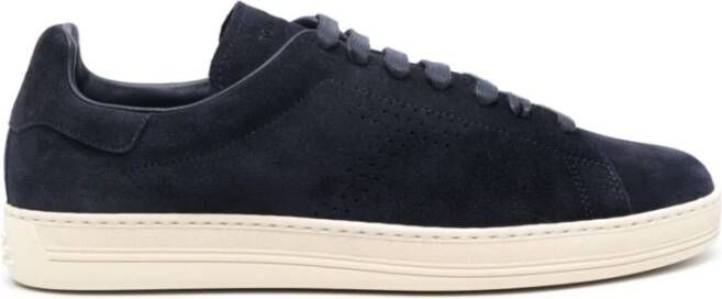 Tom Ford Stijlvolle Sneakers voor Dagelijks Gebruik Blue Heren