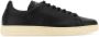 Tom Ford Stijlvolle Zwarte Leren Sneakers Black Heren - Thumbnail 1