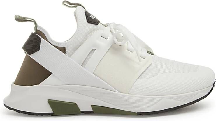 Tom Ford Witte Sneakers Stijlvolle Schoenen White Heren