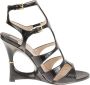 Tom Ford Zwarte Croc Cage Sandalen Black Dames - Thumbnail 1