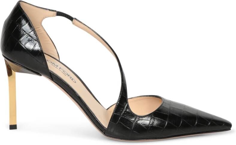 Tom Ford Zwarte Hoge Hakken Pumps Black Dames