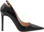 Tom Ford Zwarte Leren Croco Pumps met Hak Black Dames - Thumbnail 1