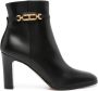 Tom Ford Zwarte Leren Laarzen met Kettingdetail Black Dames - Thumbnail 1