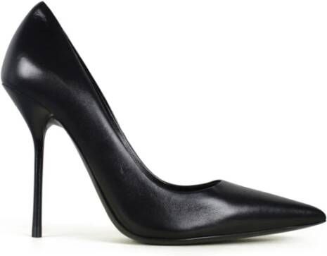 Tom Ford Zwarte Leren Pumps met Puntige Neus Zwart Dames