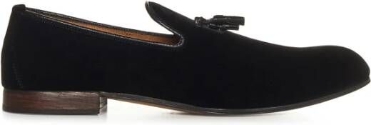 Tom Ford Zwarte Leren Tassel Loafers Black Heren