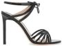 Tom Ford Glanzende Criss-Cross Leren Sandalen Black Dames - Thumbnail 1