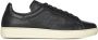 Tom Ford Zwarte Sneakers Stijlvol Geperforeerd Logo Black Heren - Thumbnail 1