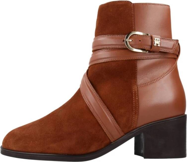 Tommy Hilfiger Ankle Boots Brown Dames