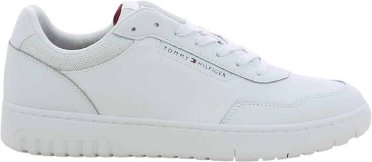 Tommy Hilfiger Basket Core Witte Herenschoenen White Heren