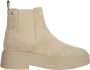 Tommy Hilfiger Beige Chelsea Flag Enkellaarsjes Beige Dames - Thumbnail 1