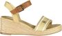 Tommy Hilfiger Sleehaksandaaltjes WEBBING WEDGE SANDAL zomerschoen sandaal keilhak met verstelbare gesp - Thumbnail 9