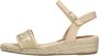 Tommy Hilfiger espadrilles beige Meisjes Textiel Logo 35 - Thumbnail 4