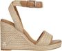 TOMMY HILFIGER Espadrilles Dames Th Rope High Wedge Maat: 36 Materiaal: Textiel Kleur: Beige - Thumbnail 8