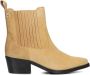 Tommy Hilfiger Beige Suède Cowboy Laarzen Beige Dames - Thumbnail 3