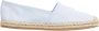 Tommy Hilfiger Blauwe Geborduurde Espadrilles Breezy Stijl Blue Dames - Thumbnail 1