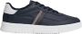 Tommy Hilfiger Blauwe Lage Sneakers Leer Nylon Blue Heren - Thumbnail 1