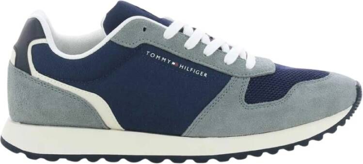 Tommy Hilfiger Blauwe NEW Runner EVA MIX Schoenen Blue Heren