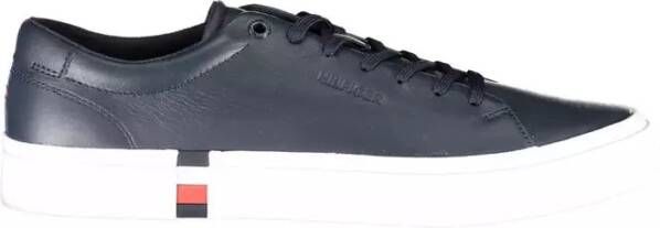 Tommy Hilfiger Blauwe sportsneakers met veters Blue Heren